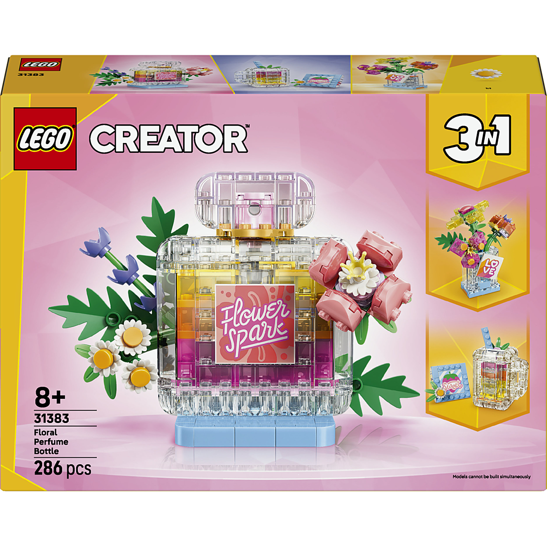 LEGO® Creator 3-en-1- Flacon de Parfum au Décor Floral - 31383
