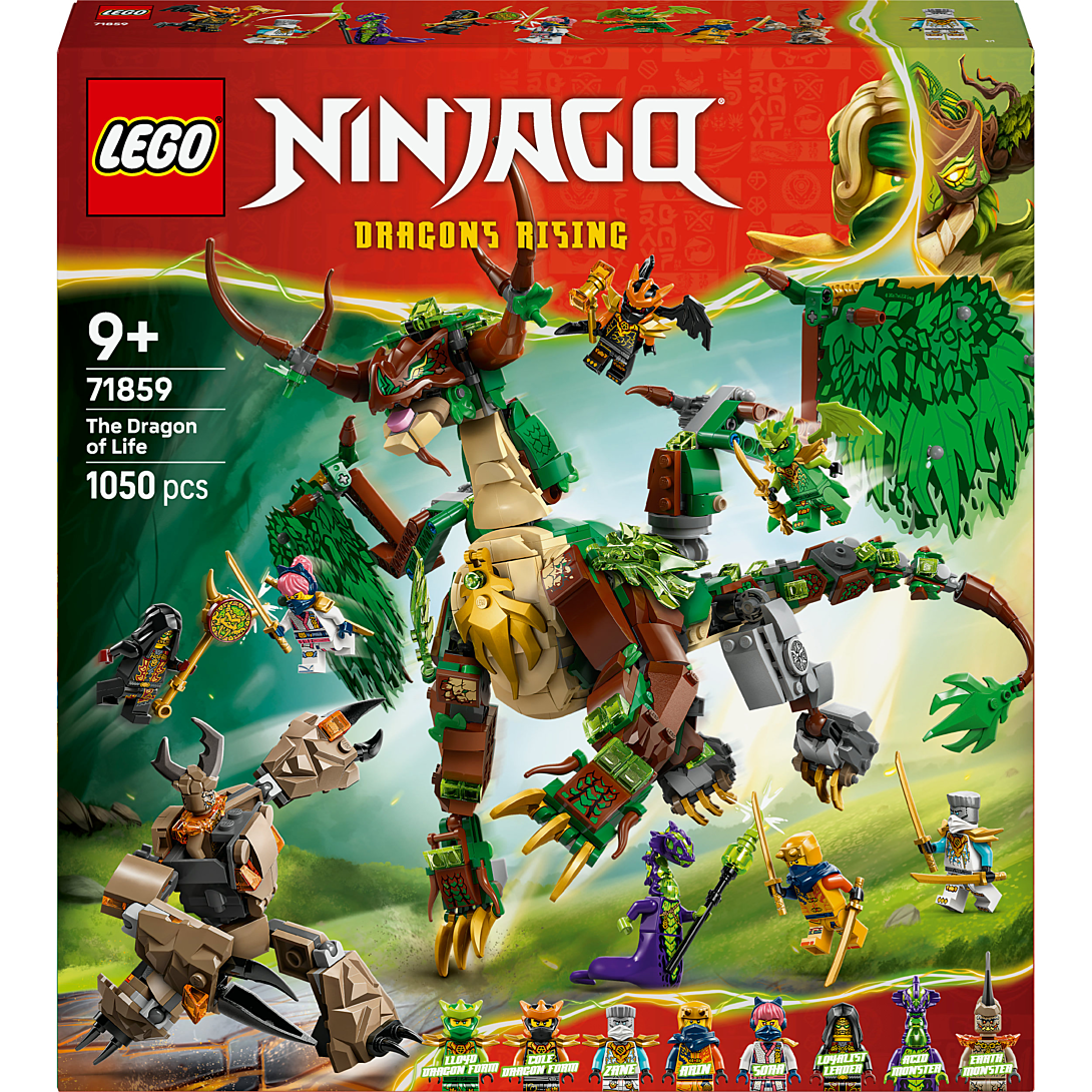 LEGO® NINJAGO - Le Dragon de Vie - Jouet de Construction dès 8 ans - 71859