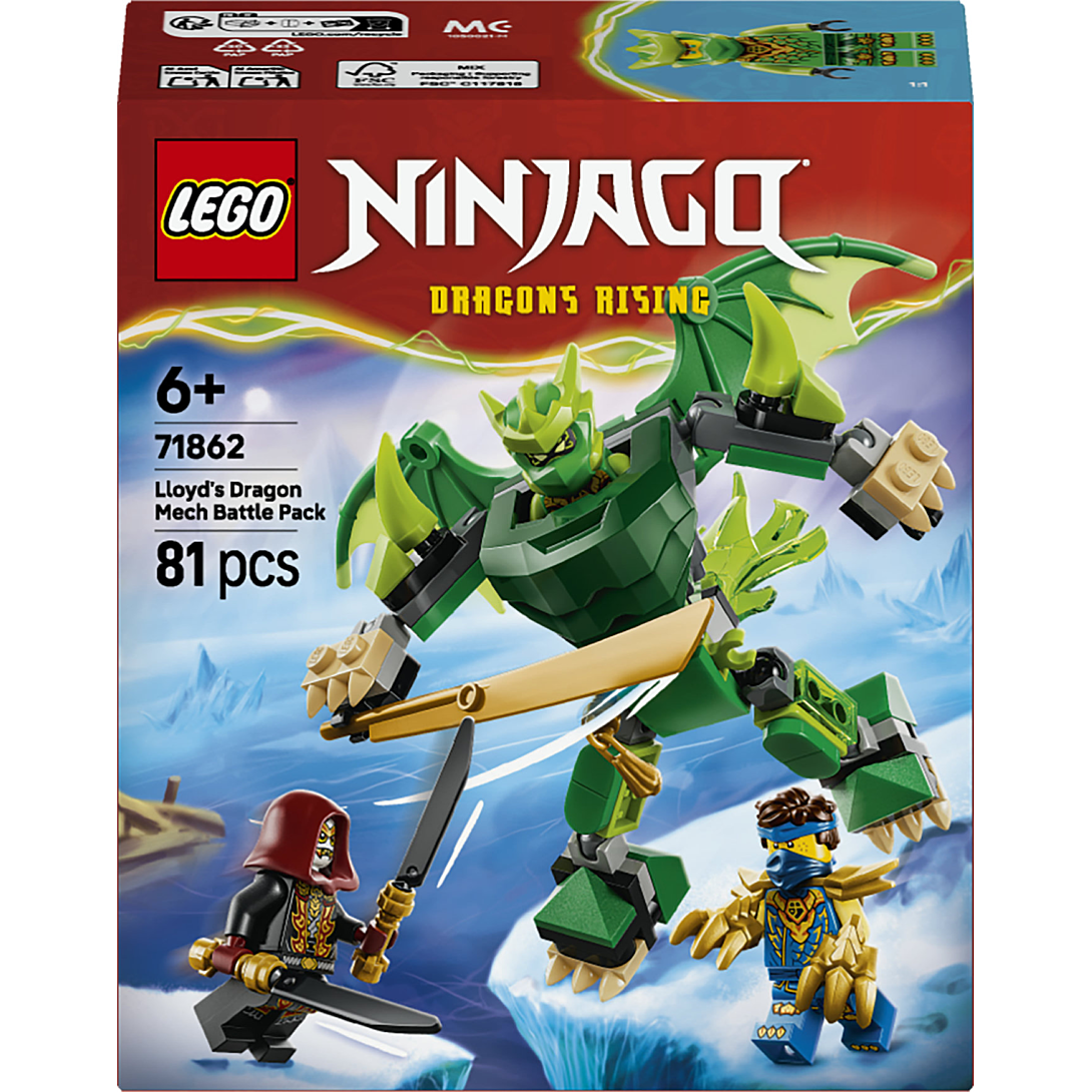 LEGO® NINJAGO - Pack de Combat : le Robot Dragon de Lloyd - 71862