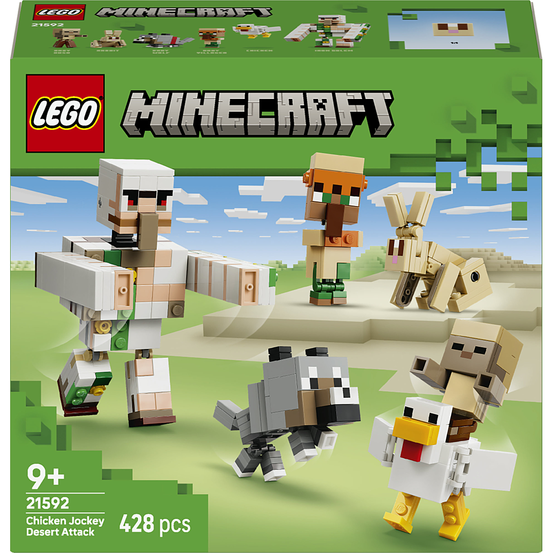 LEGO® Minecraft - L’Attaque du Désert du Poulet Chevauché - 21592
