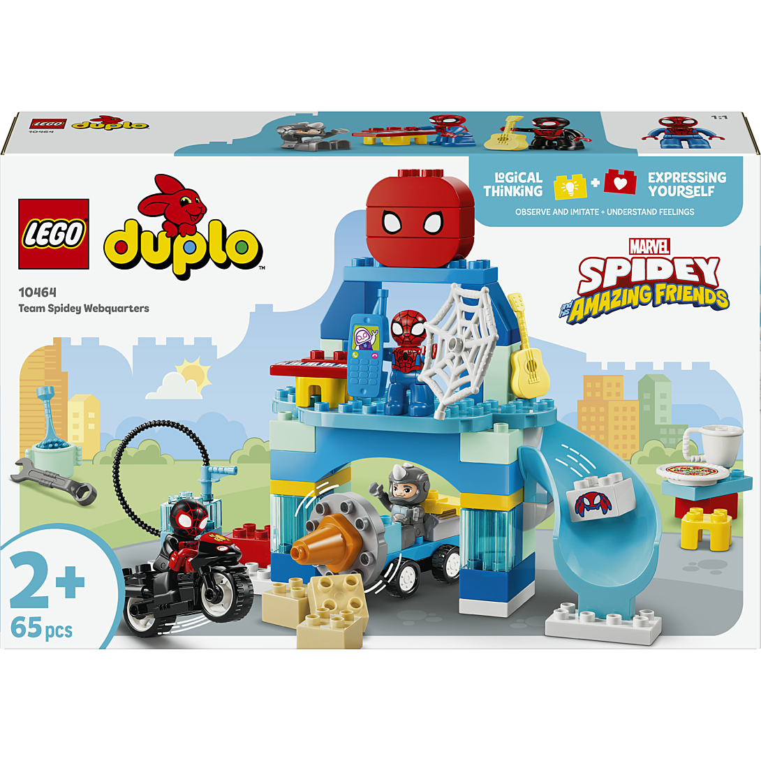 LEGO® DUPLO Marvel -  Le Quartier Général de l’Équipe Spidey - 10464