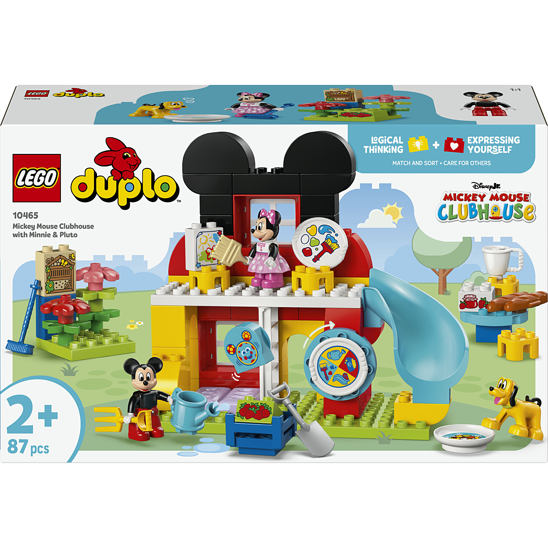 LEGO® DUPLO Disney - La Maison de Mickey Mouse avec Minnie et Pluto - 10465