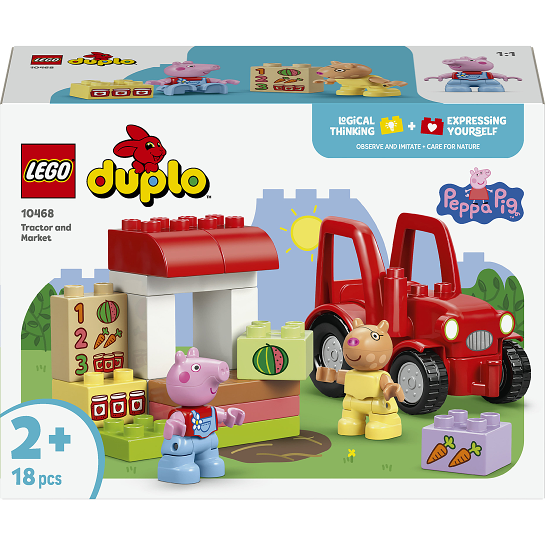 LEGO® DUPLO Peppa Pig - Tracteur et Marché - 10468