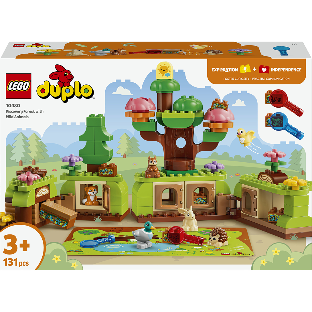 LEGO® DUPLO - Découverte de la Forêt avec des Animaux Sauvages - 10480