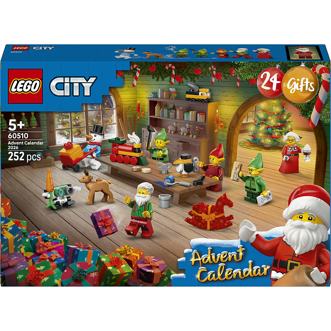 LEGO® City - Le Calendrier de l'Avent 2026 - Atelier du Père Noël - 60510