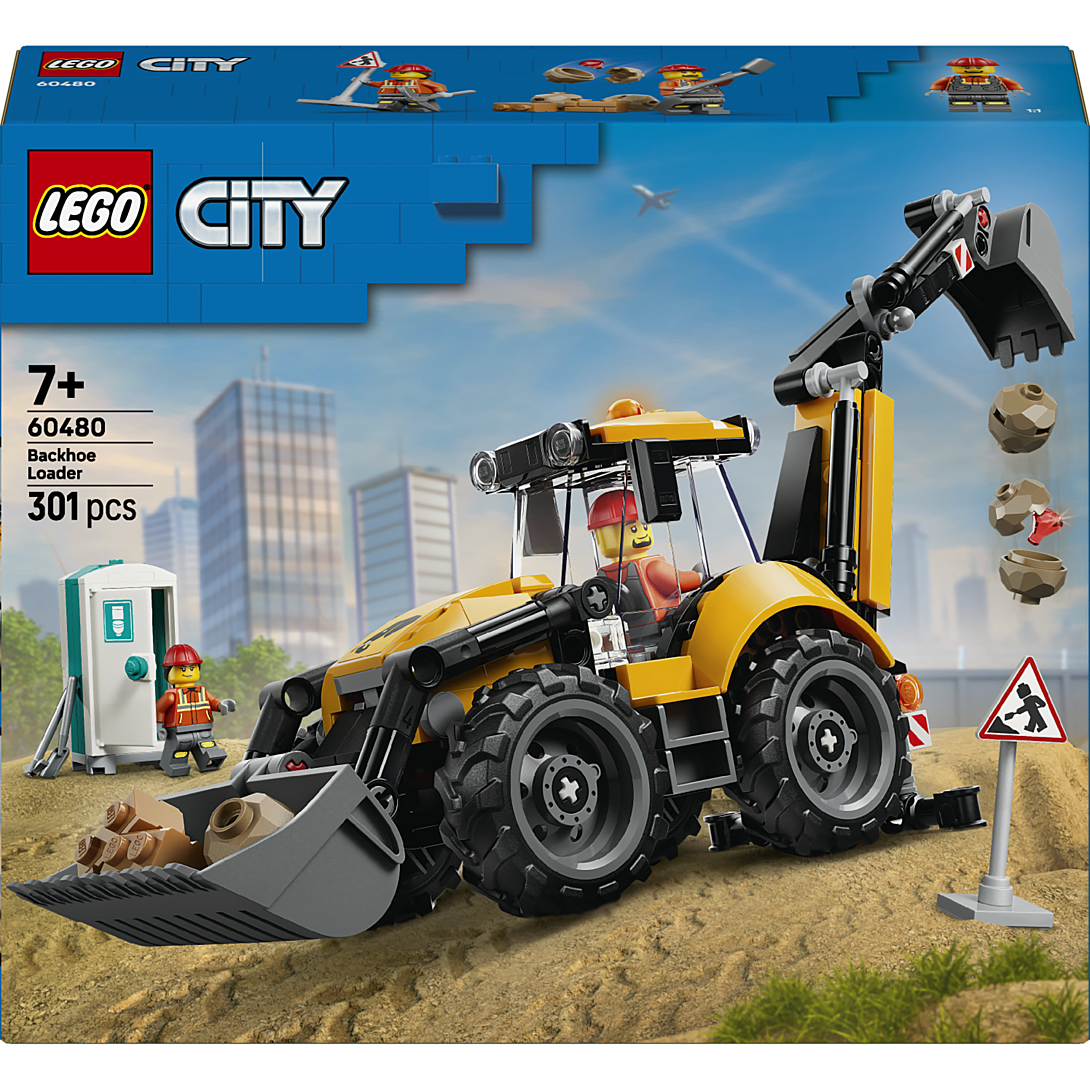 LEGO® City - Le Tractopelle Jaune - 60480
