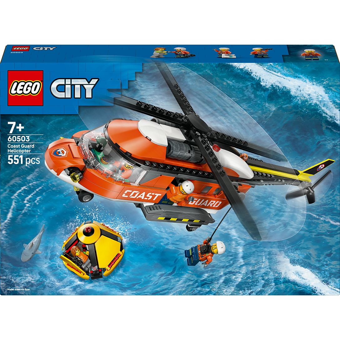 LEGO® City - L’Hélicoptère des Garde-Côtes  - 60503