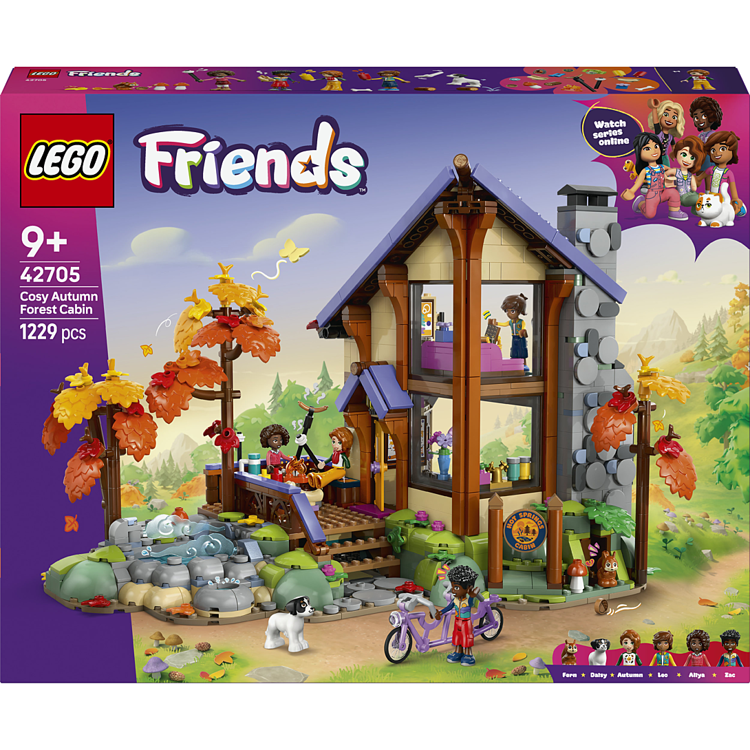 LEGO® Friends 42705 La cabane chaleureuse dans la forêt - vue 9