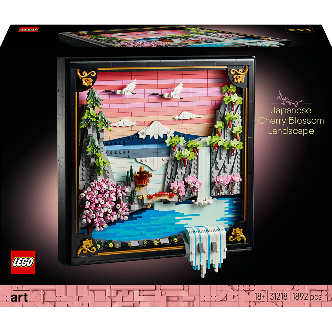 LEGO® ART 31218 Les cerisiers en fleurs - vue 3