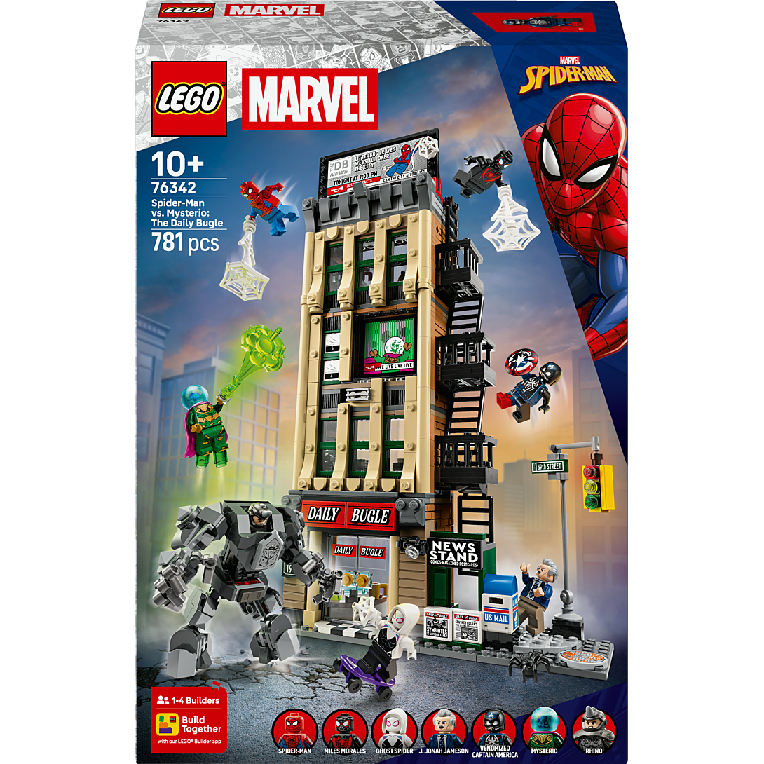 Spider Man contre Mystério: le Daily Bugle - vue 2