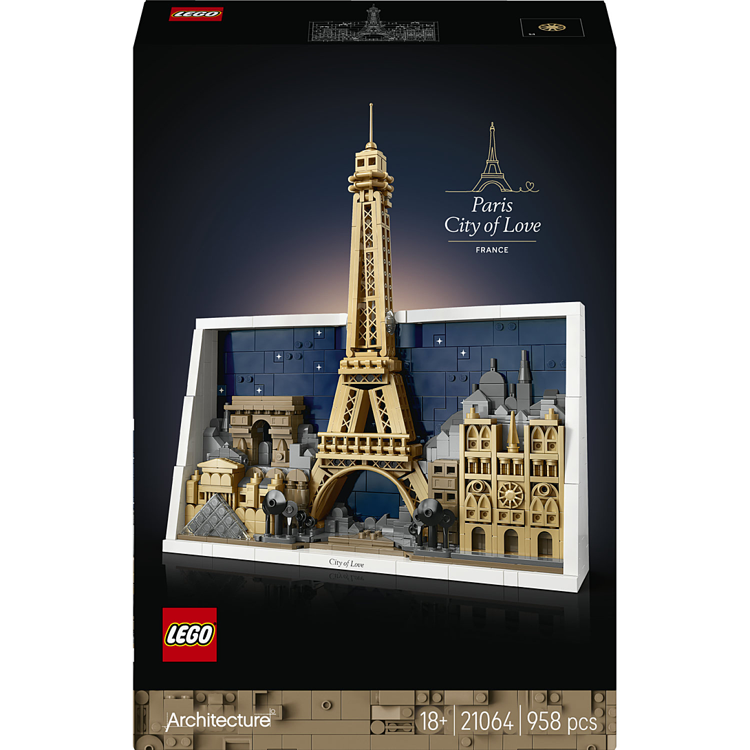 LEGO® Architecture - Paris, Ville de l’Amour - 21064