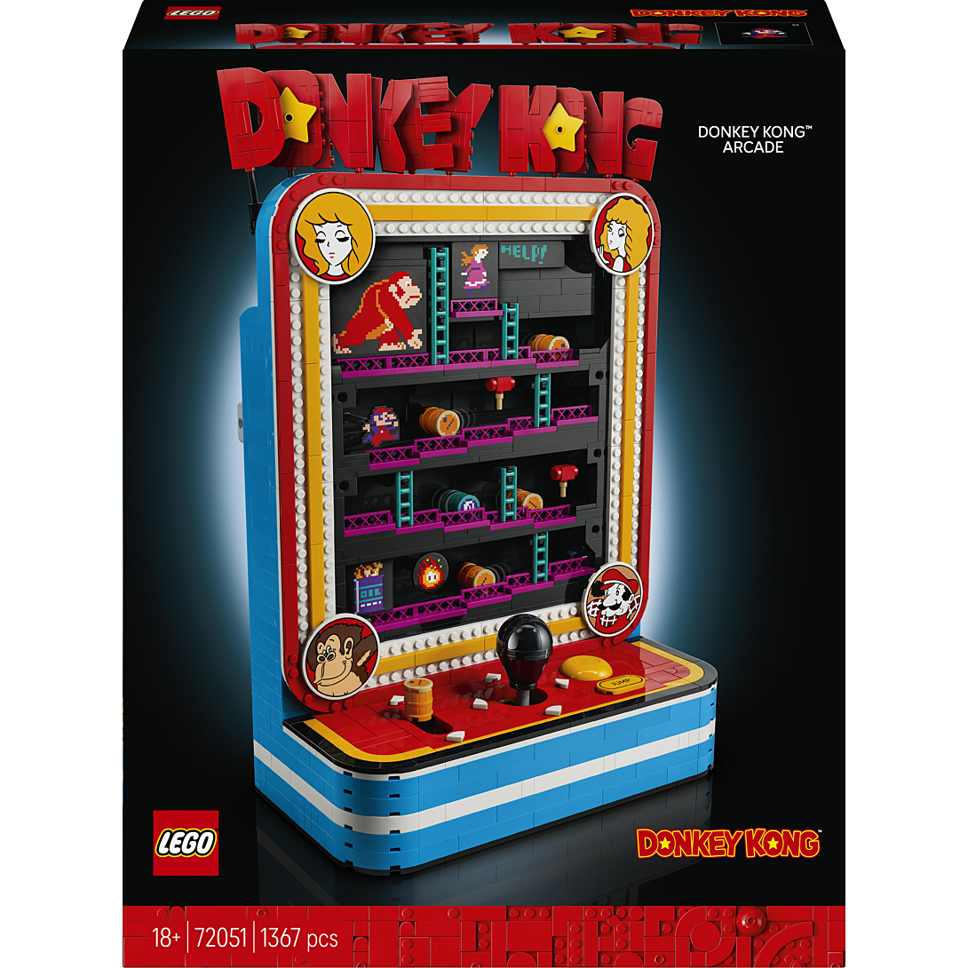 LEGO Donkey Kong Jeu dArcade Donkey Kong Set pour Adulte Maquette 3D Interactive Produit Gaming Collector - vue 4