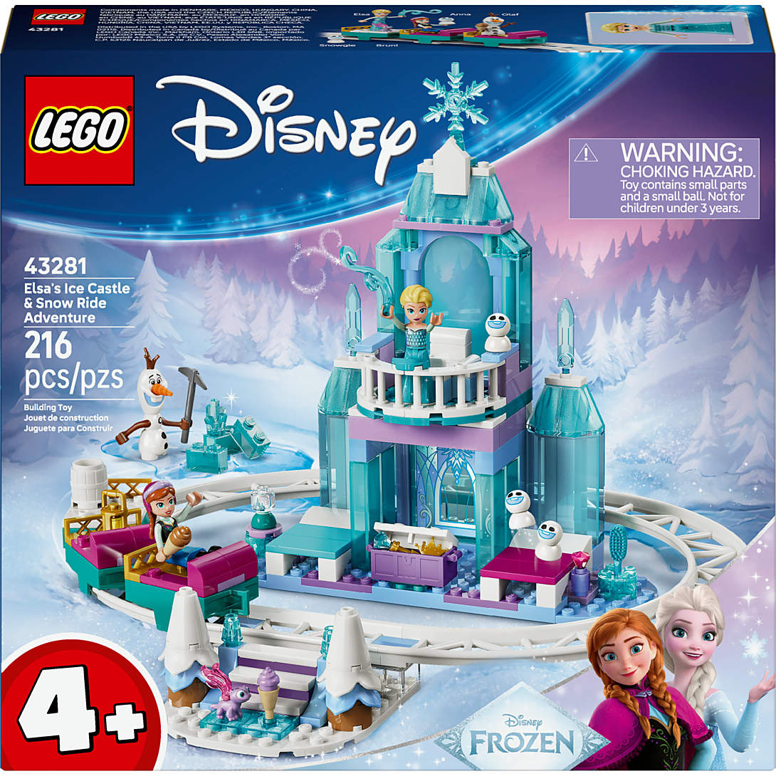 LEGO® Disney Princess 43281 Le château de glace et la piste enneigée d’Elsa - vue 4