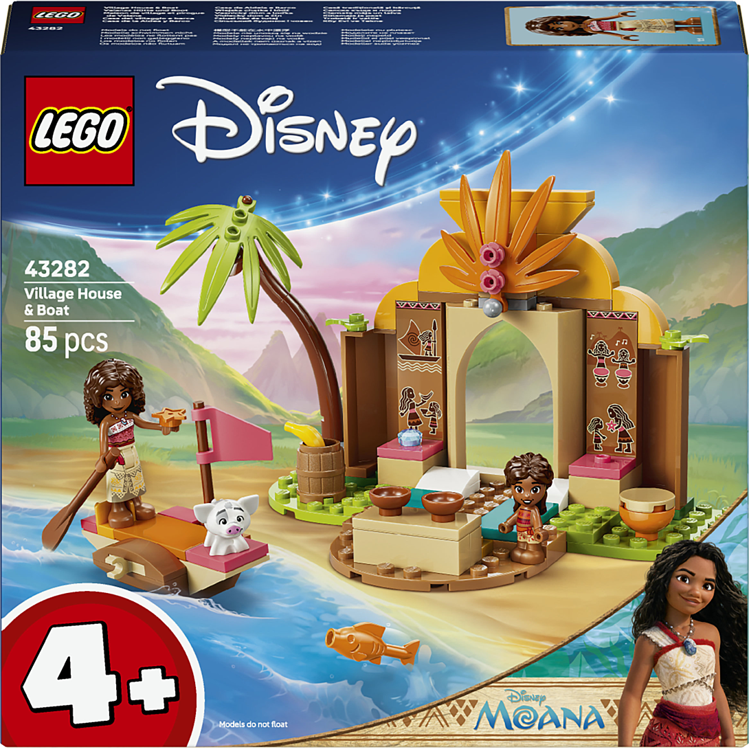 LEGO Disney Princess Maison de village et pirogue de Vaiana 43282 - vue 9