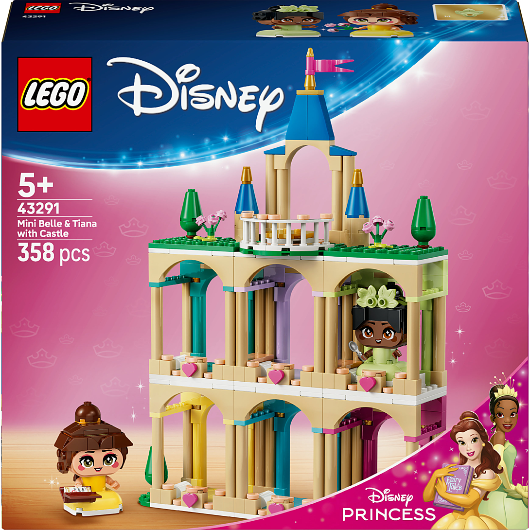 LEGO® Disney Princess - Belle et Tiana Miniatures avec un Château - 43291