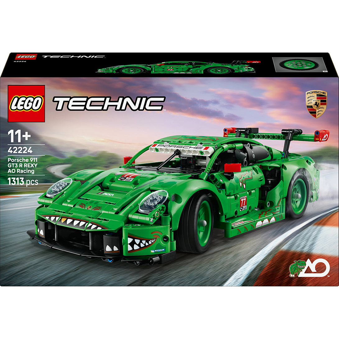 LEGO® Technic 42224 Voiture Porsche 911 GT3 R REXY AO Racing - vue 3