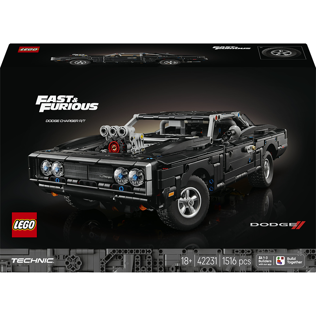 LEGO Technic Voiture Dodge Charger R/T de Fast and Furious 42231 - vue 9