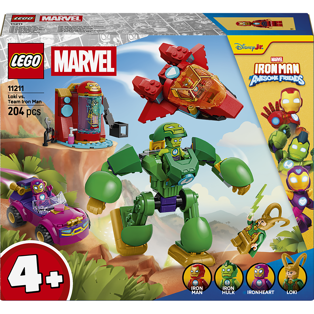 LEGO® Marvel Iron Man et ses Amis Incroyables -  Loki contre la Team Iron Man - 11211