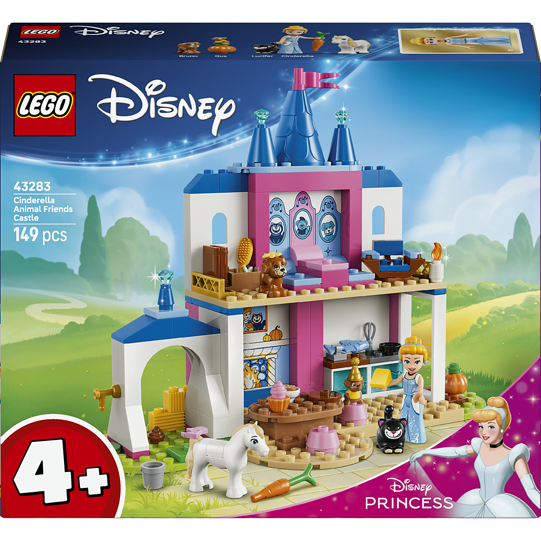 LEGO Disney Princess Château de Cendrillon et ses Amis Animaux 43283 - vue 9