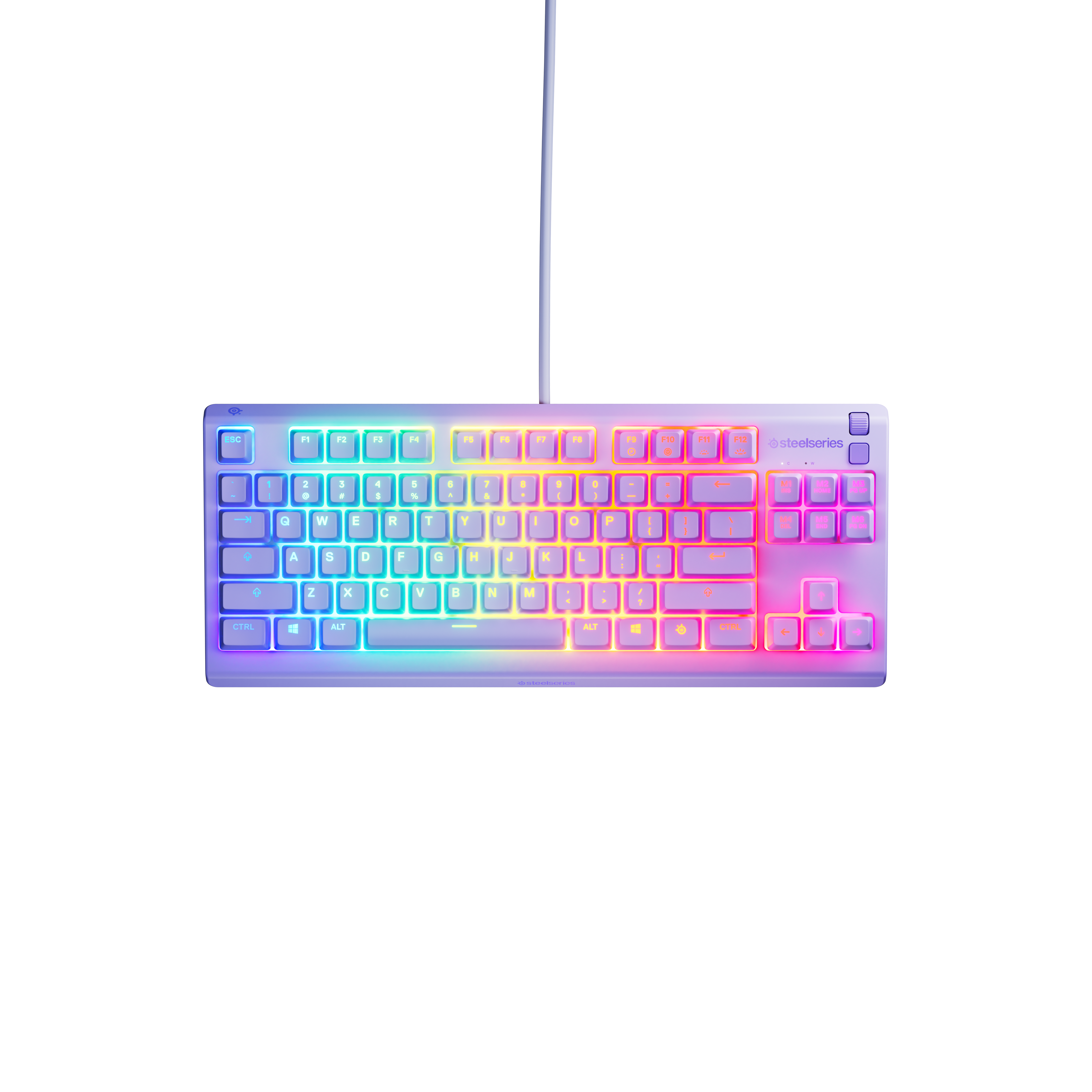 Clavier gamer Apex 3 TKL Lavande - vue 8