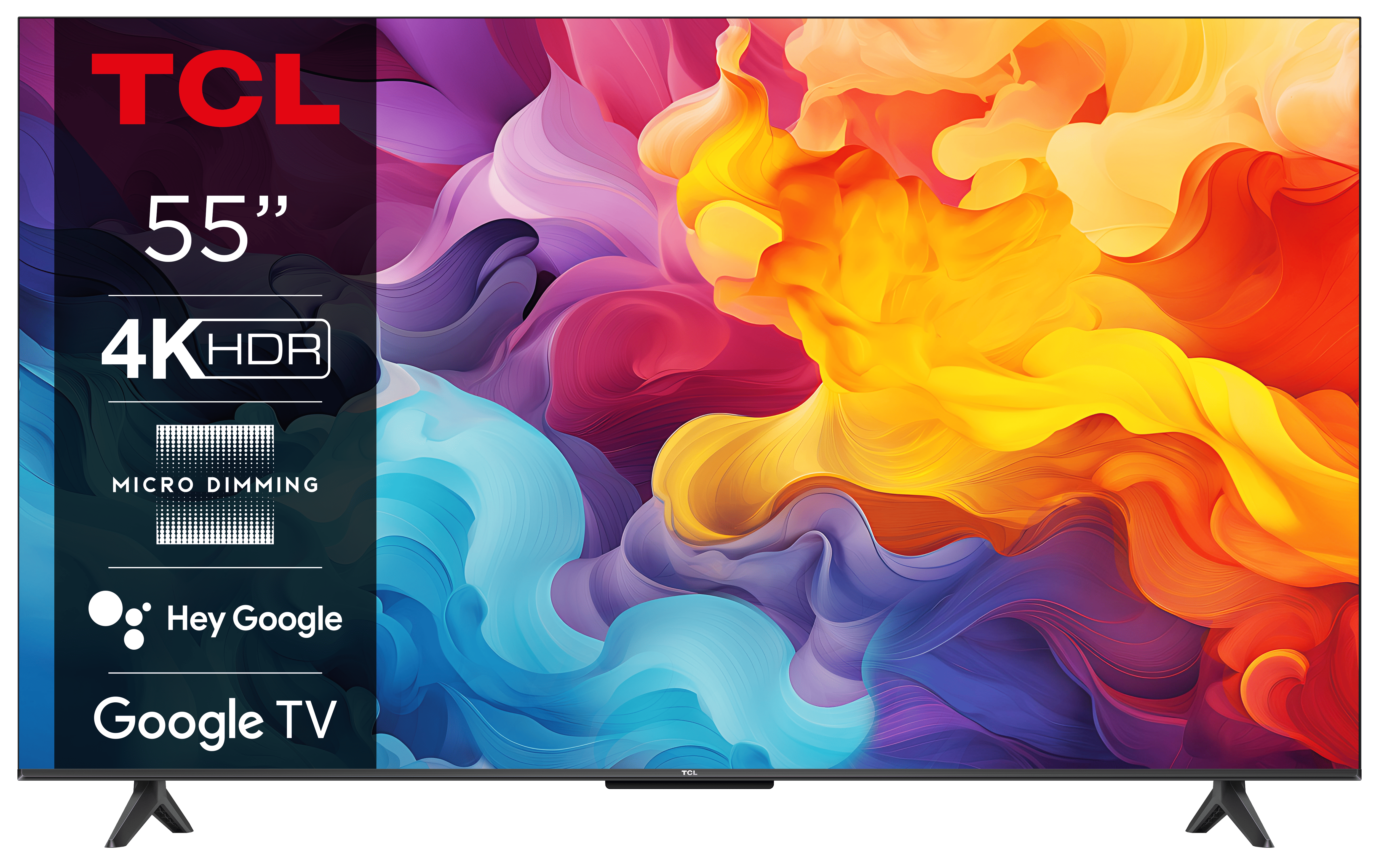 TV TCL 55P61B 4K HDR avec Google TV et Game Master 2.0