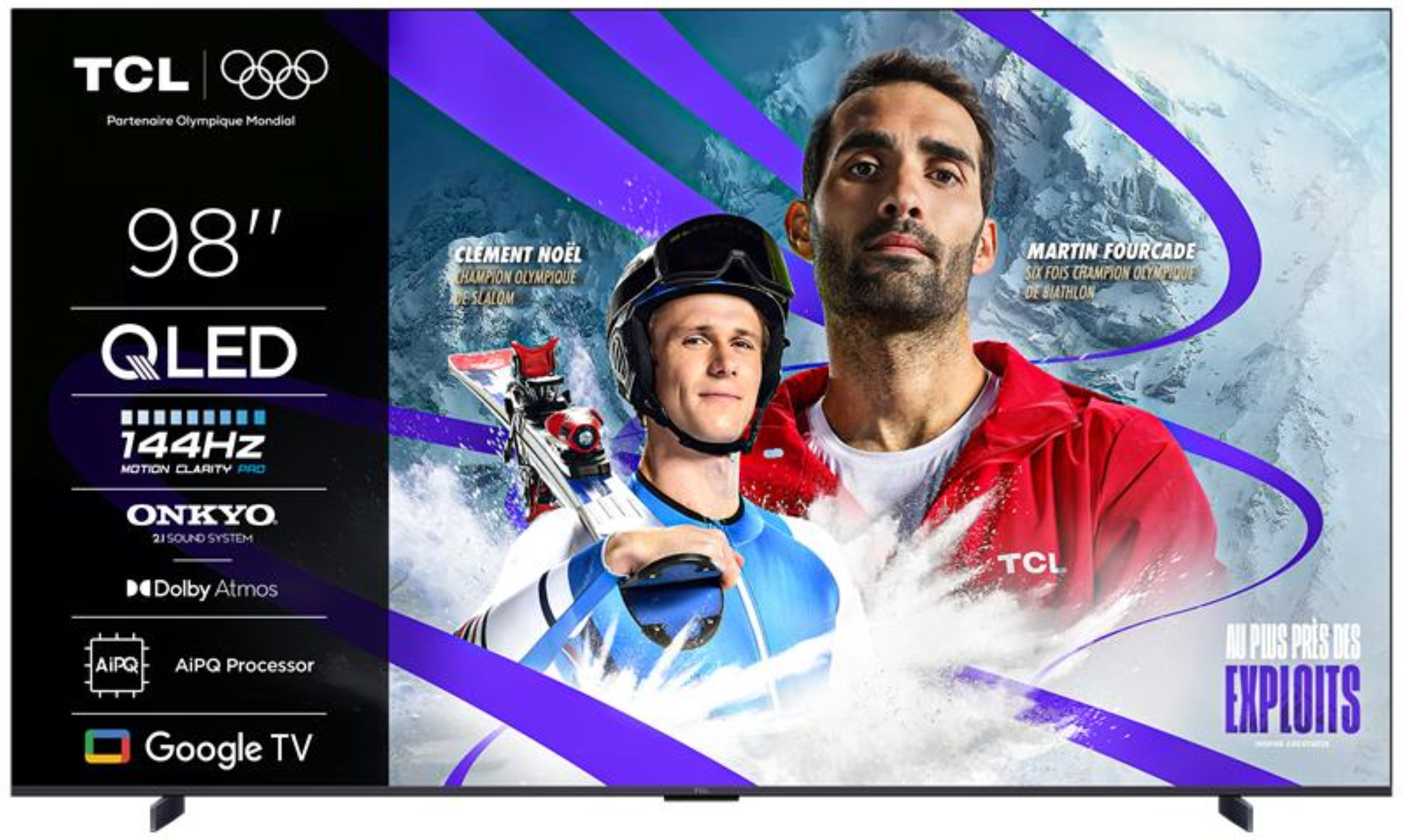 Tv Qled 4k 98'' 249 Cm 98p8k Tcl - vue 5