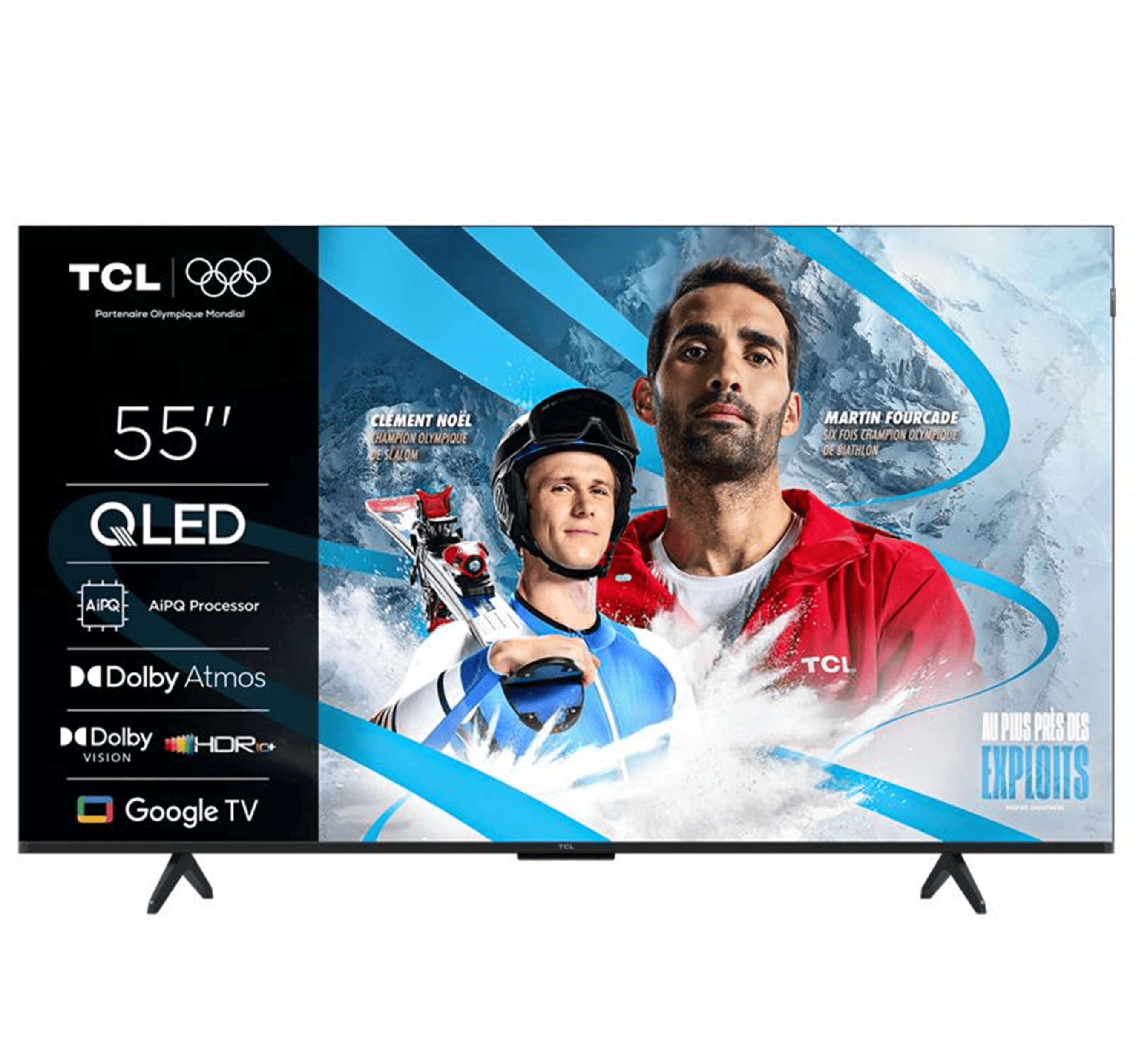 Tv Qled 4k 55'' 139 Cm 55p7k Tcl - vue 3