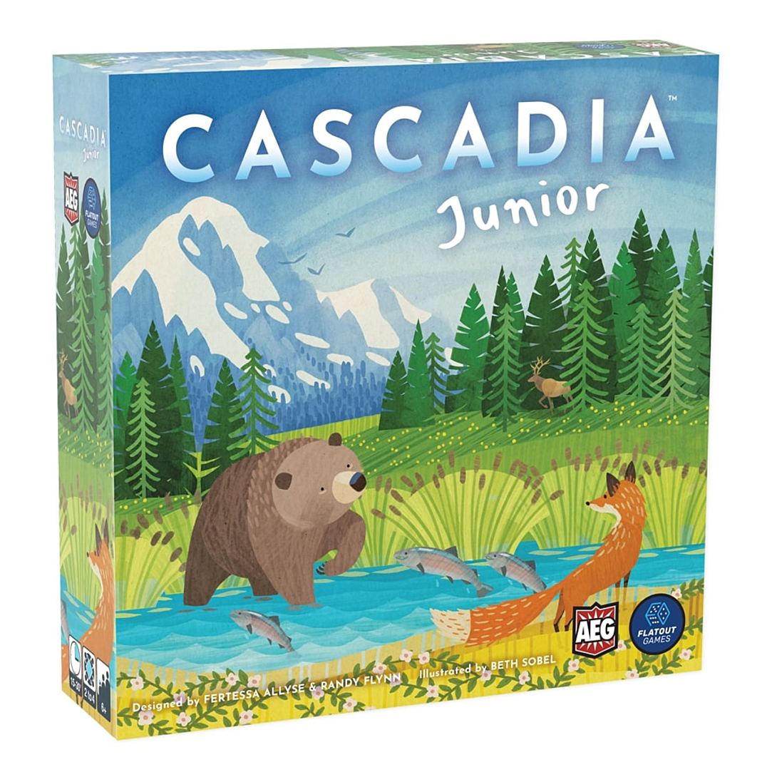 Goliath Cascadia Junior - Jeu De Stratégie - Lucky Duck Games - Des 6 Ans