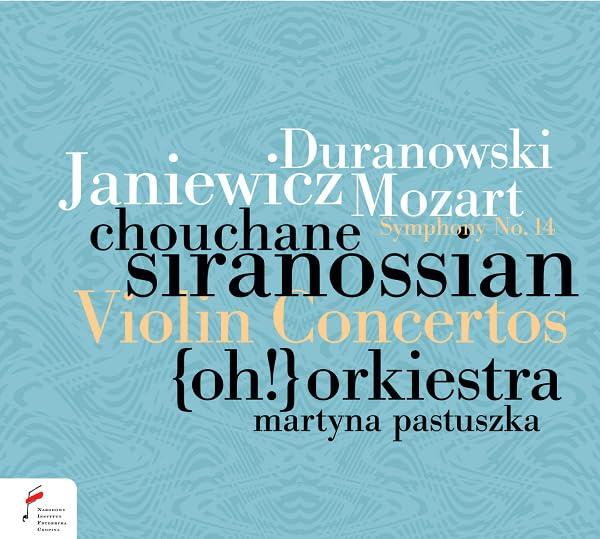 Duranowski, Janiewicz, Mozart : Violin Concertos