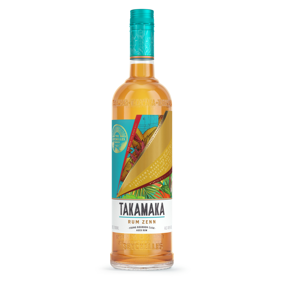 Rhum agricole Takamaka - Seychelles, 40 % vol. - 70 cl