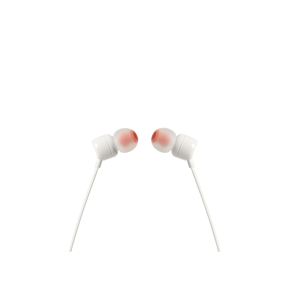 ECOUTEURS FILAIRE Jbl T110 BLANC