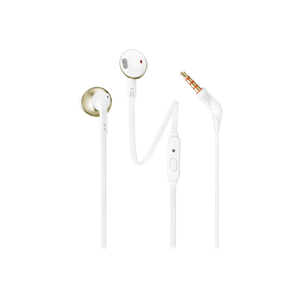 Écouteurs semi-intra Jbl T205 gold