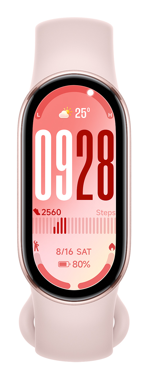 Xiaomi Smart Band 10 Rose AMOLED Bracelet connecté 4,37 cm (1.72)