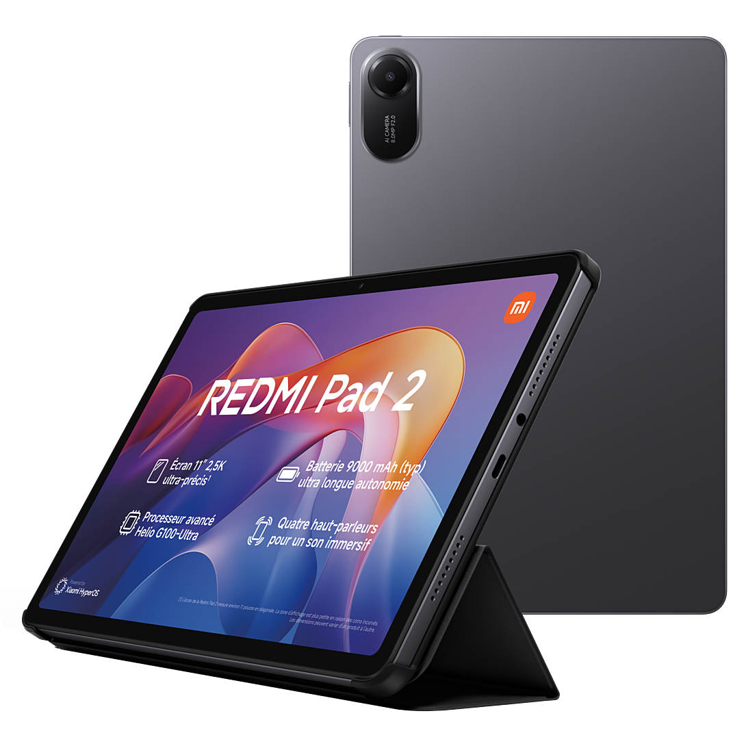 Xiaomi Redmi Pad 2 Tablet 8GB RAM Wi Fi 5 Schermo 11 pollici - vue 2