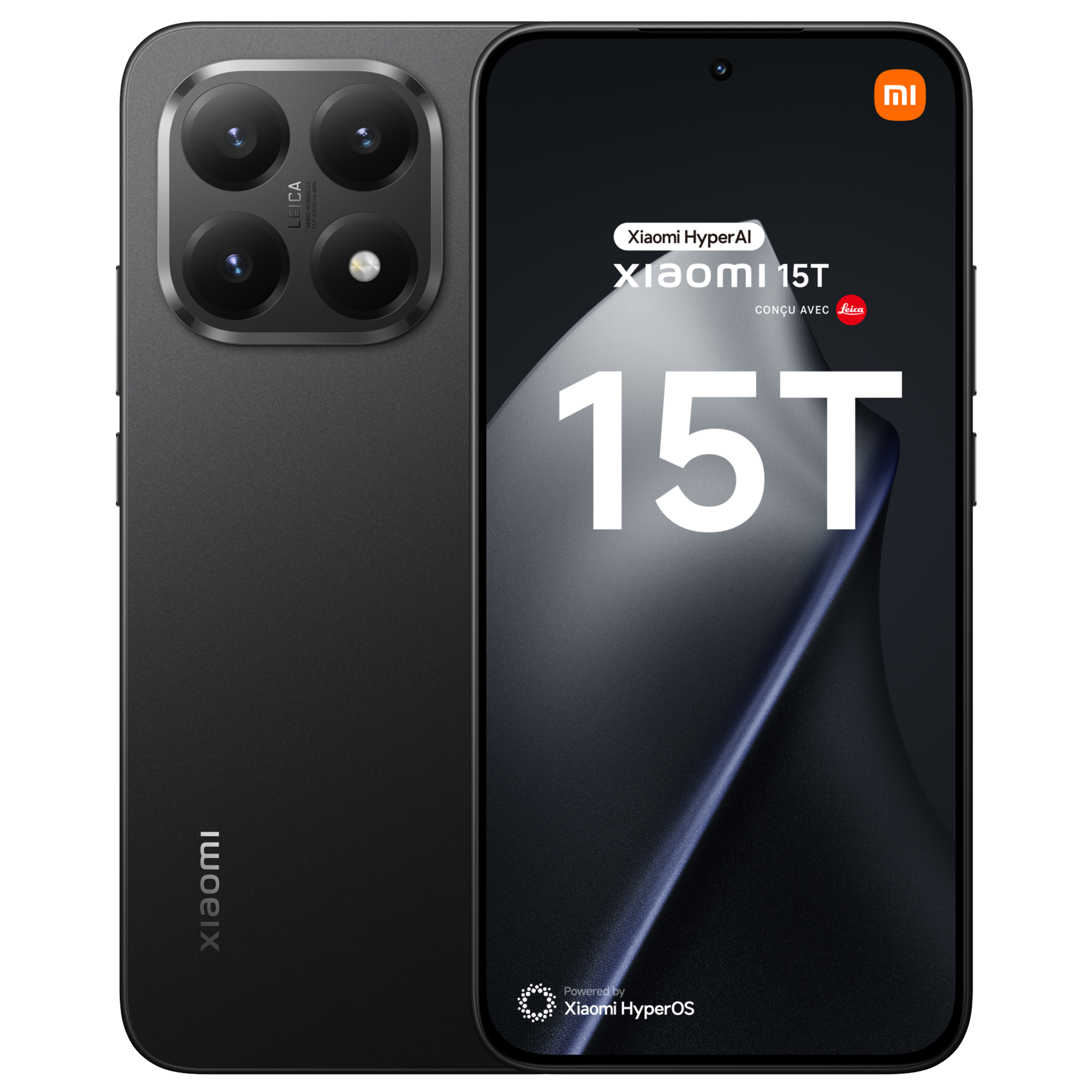 Xiaomi 15T 17,4 cm (6.83) 12 Go 256 Go 5500 mAh Noir