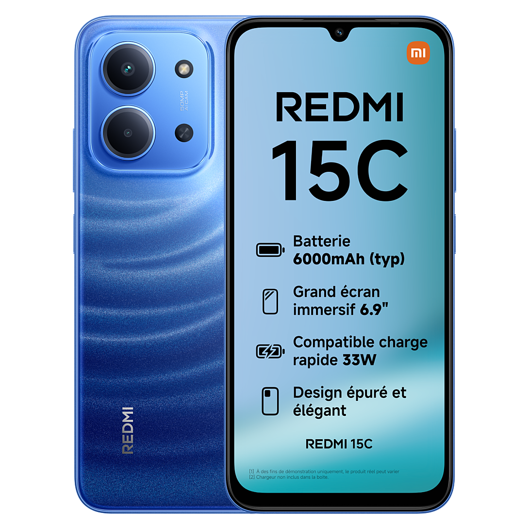 Xiaomi Redmi 15C 4/256 Bleu