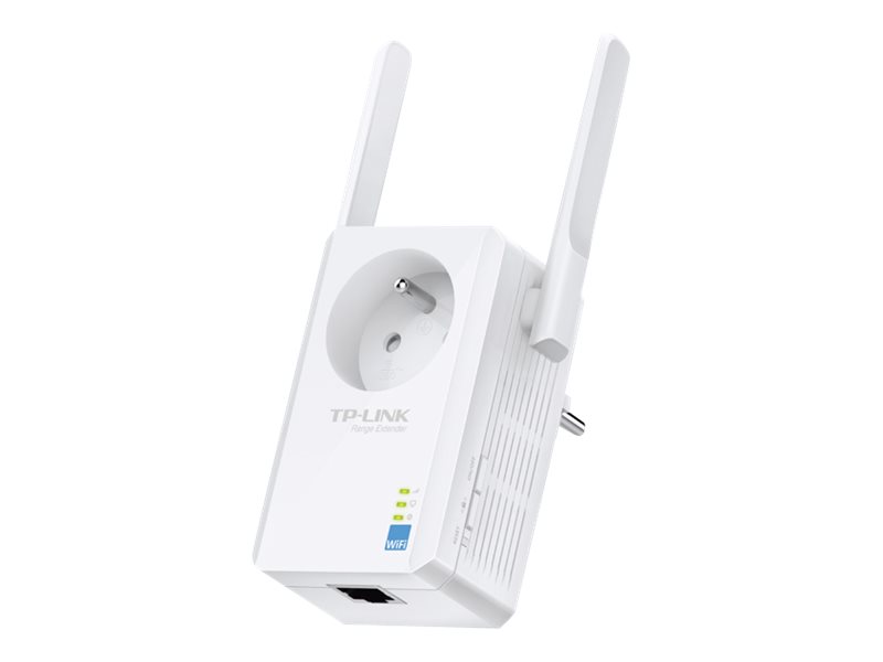 Répéteur Tp-Link WiFi N 300 Mbps avec prise gigogne TL-WA865RE