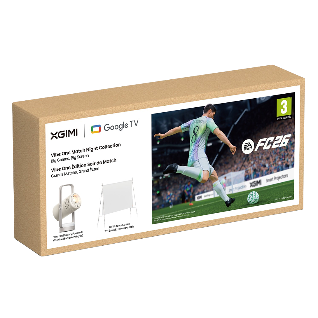 Pack Vidéoprojecteur XGIMI Vibe One + Ecran