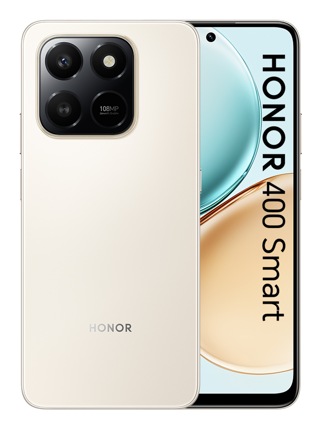 Honor 400 SMART 17,2 cm (6.77) Double SIM MagicOS 9.0 4G 6 Go 128 Go 6500 mAh Or