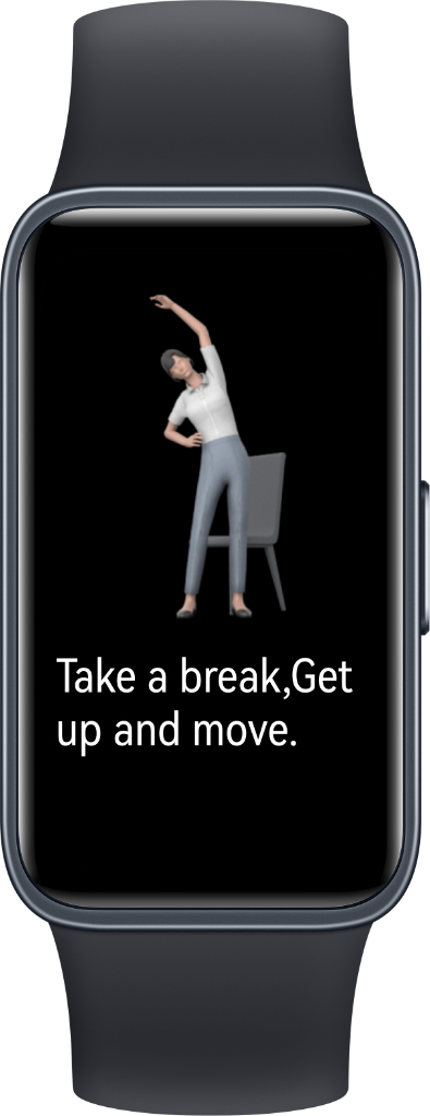 Huawei Band 8 AMOLED Bracelet connecté 3,73 cm (1.47) Noir