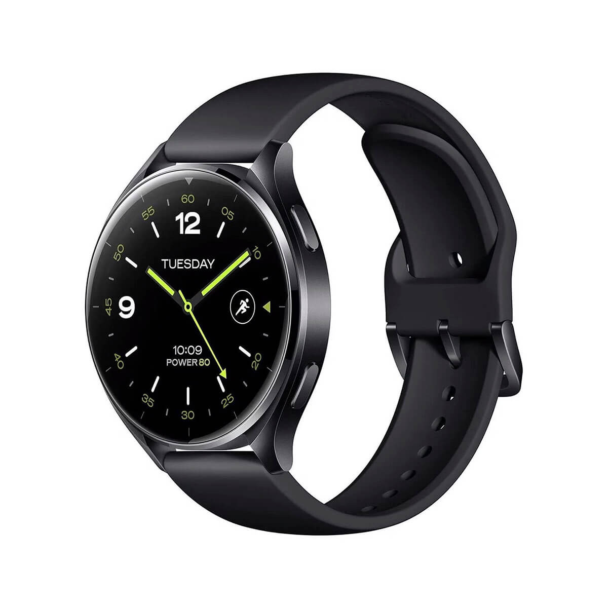 Xiaomi Watch 2 3,63 cm (1.43) AMOLED 46 mm Numérique 466 x 466 pixels Écran tactile Noir Wifi GPS (satellite)