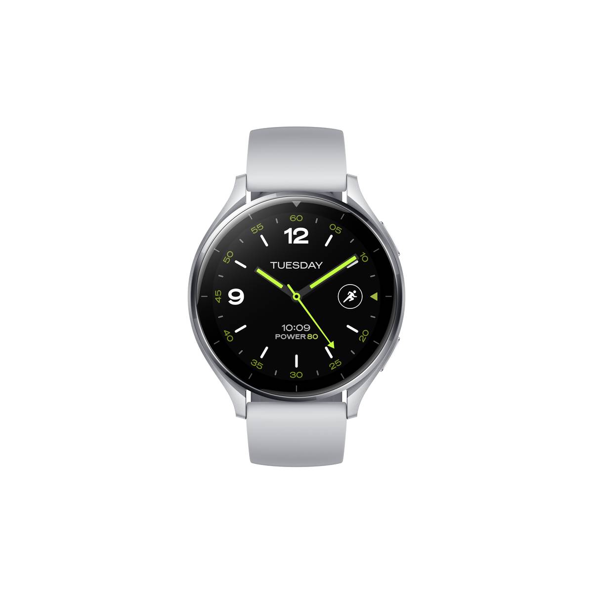 Xiaomi Montre Connectée Xiaomi Watch 2 1.43 AMOLED Wear OS avec Suivi Santé Argent