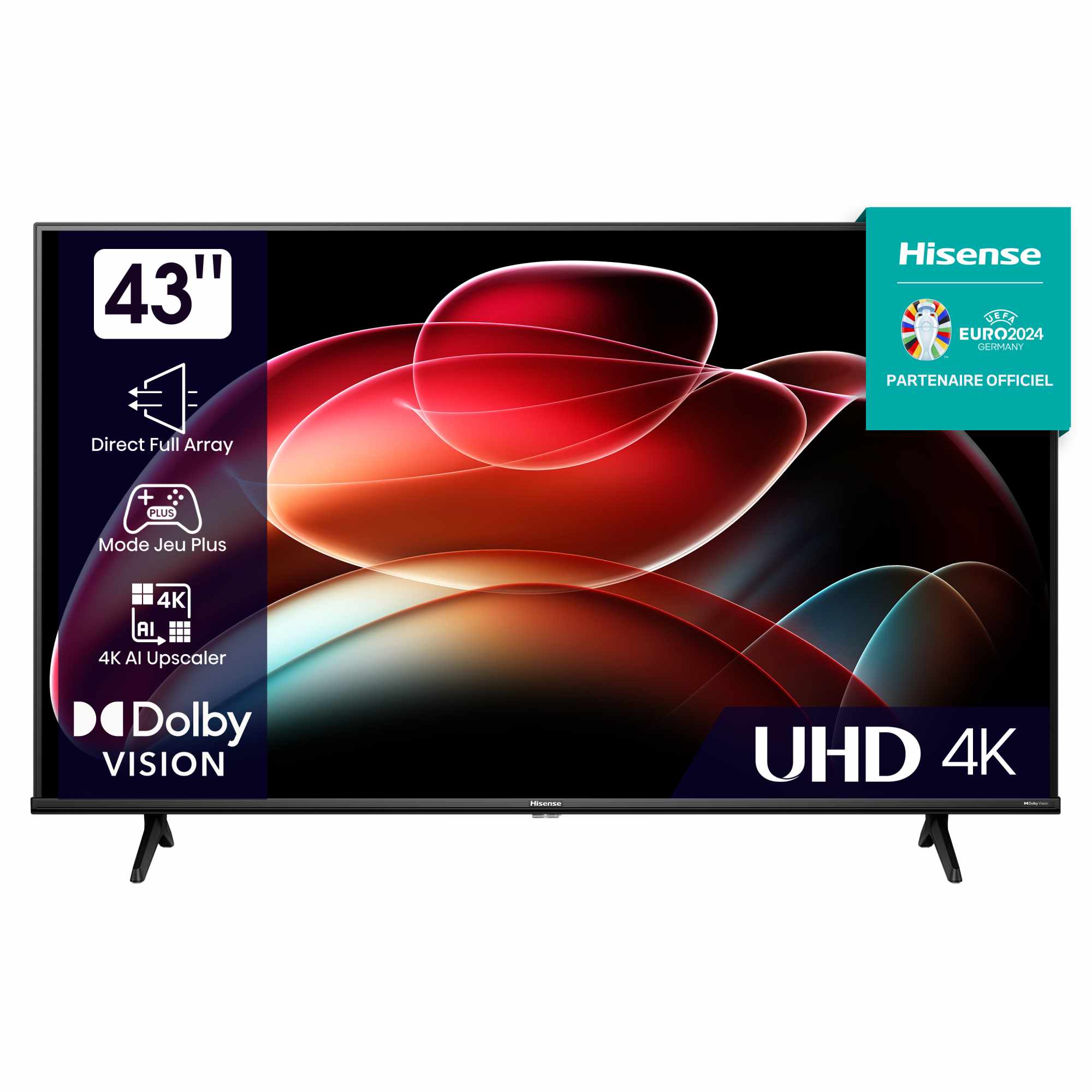 TV 4K UHD HISENSE 43A6K