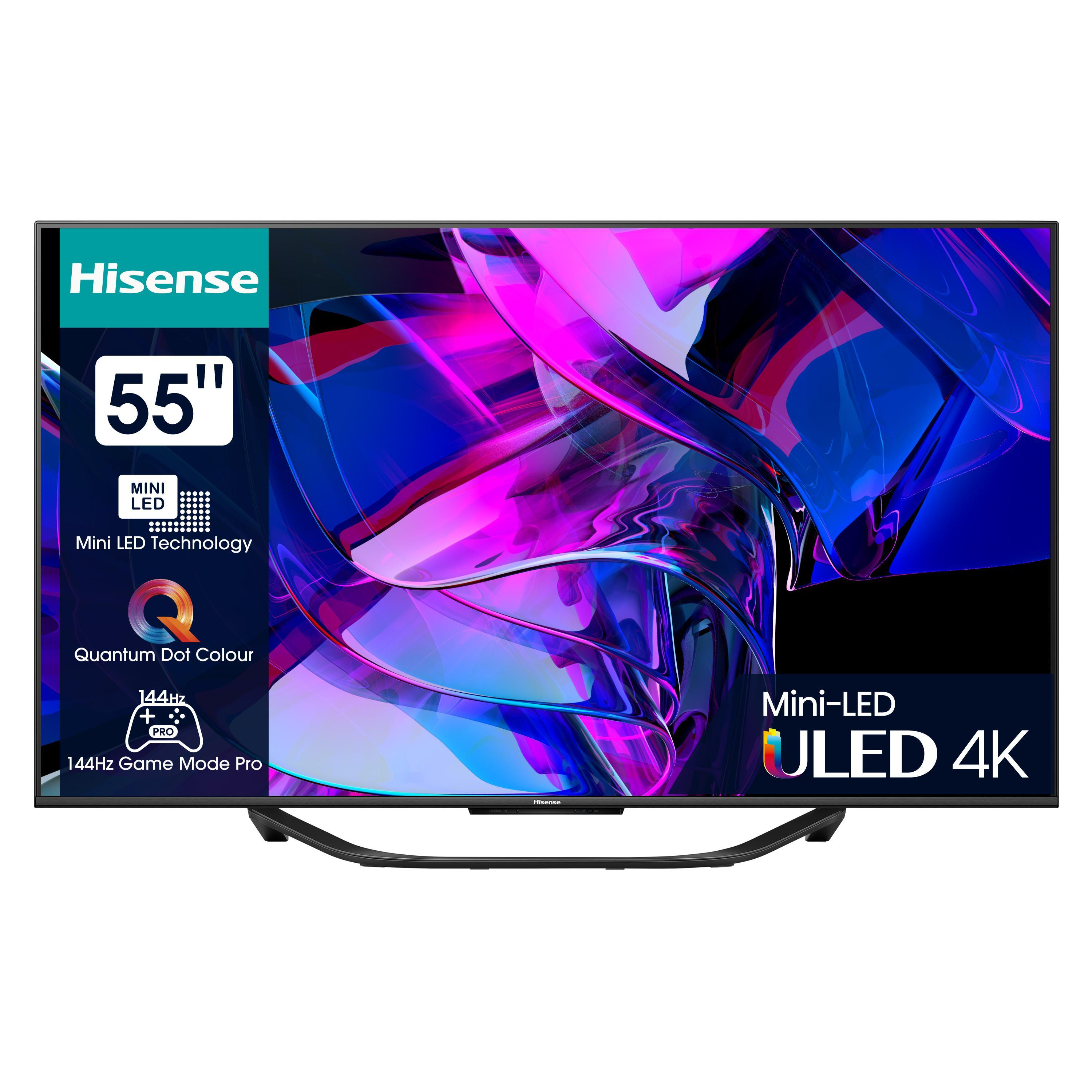 Hisense 55U7KQ TV 139 7 cm 55 4K Ultra HD Smart TV Wifi 500 cdm²