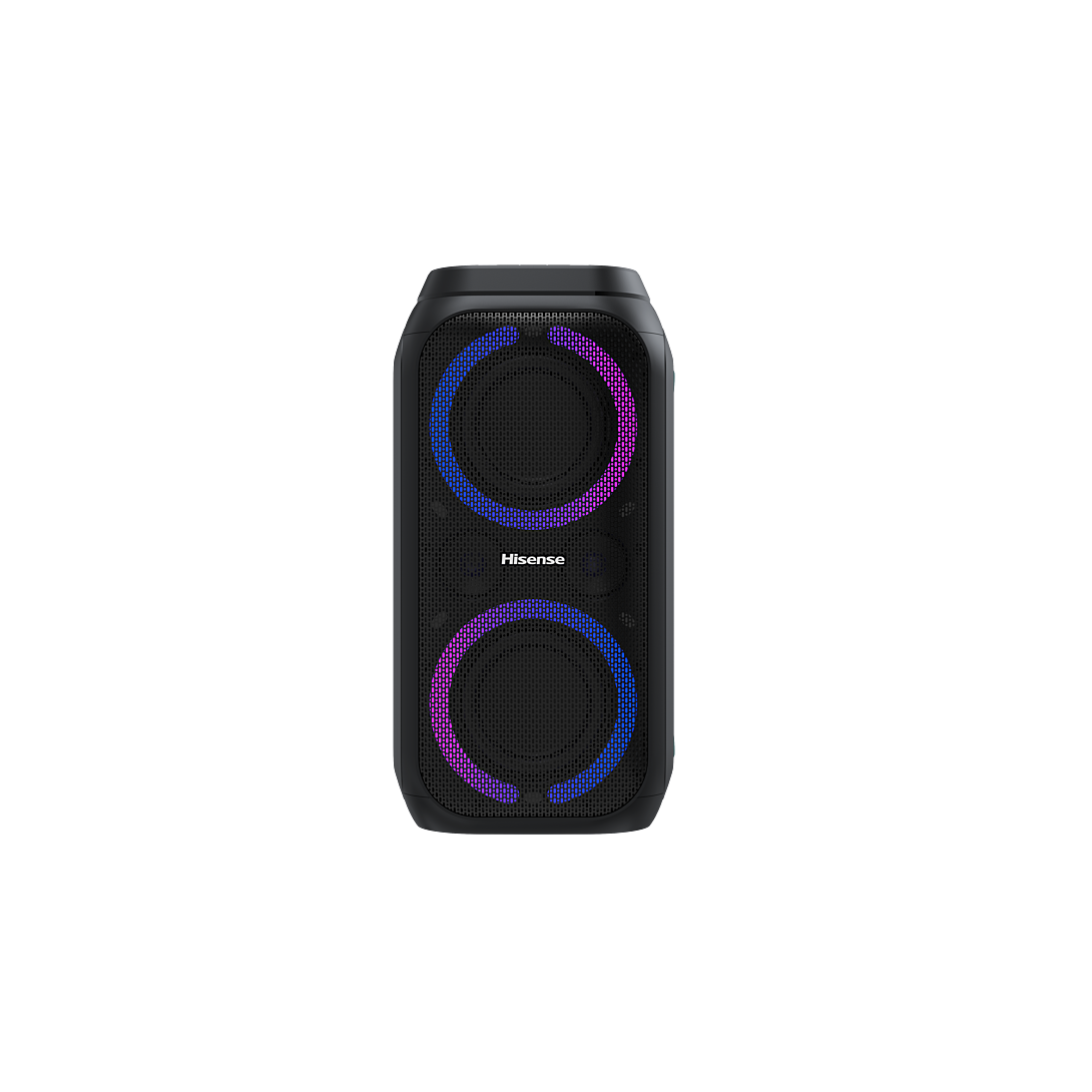Hisense Party Rocket 160 Orateur du parti Noir 160 W