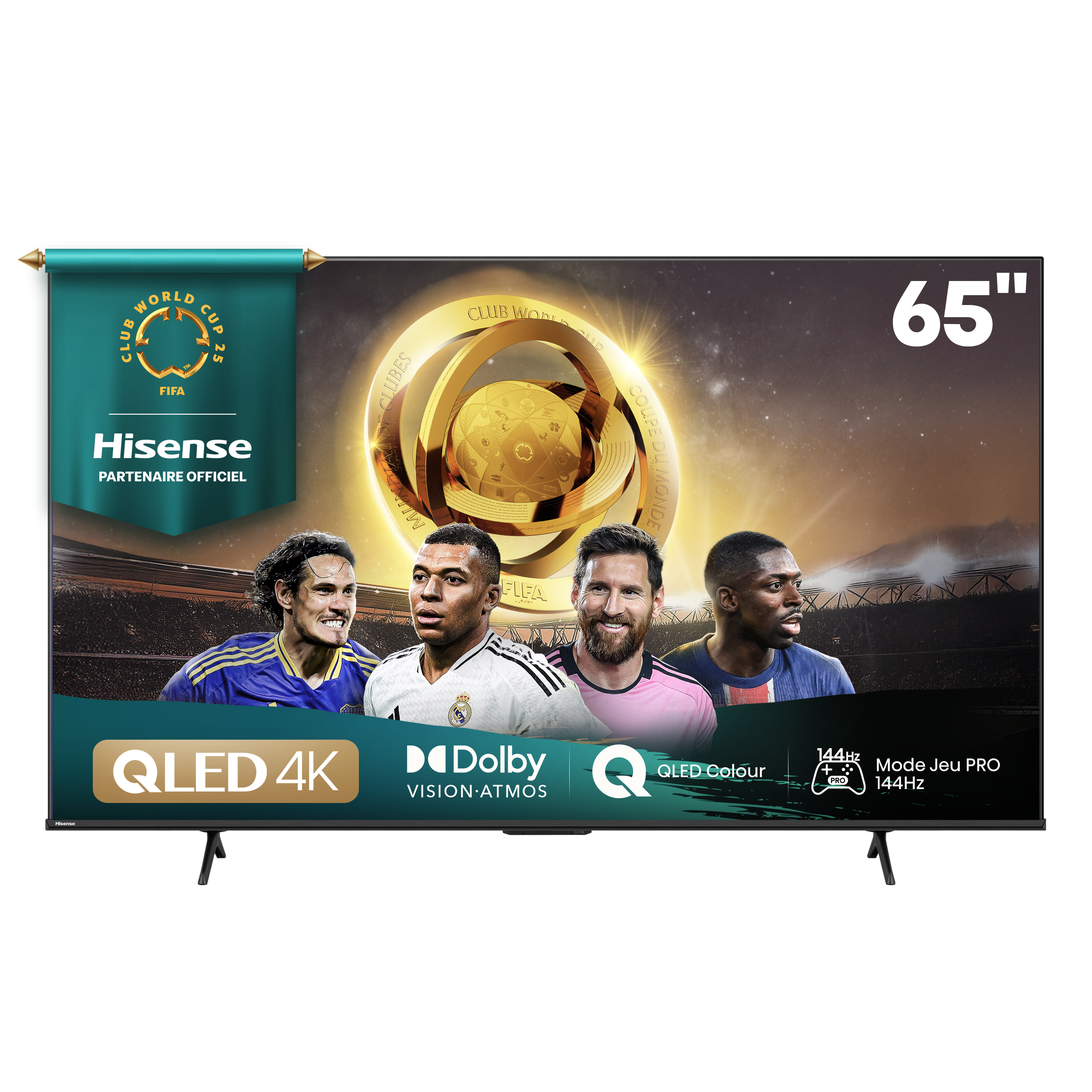 SMART TV 4K HISENSE QLED 144Hz 65E7Q PRO