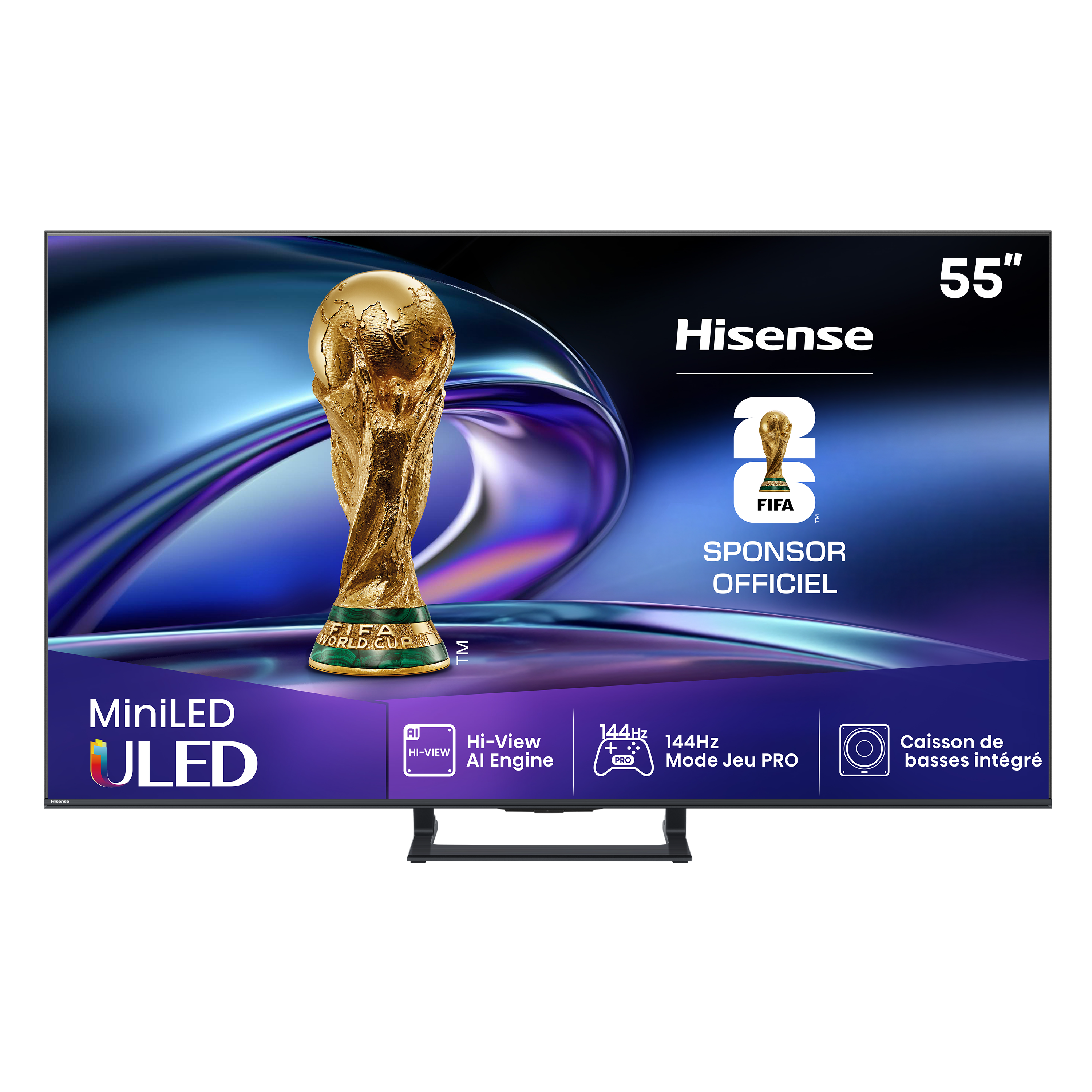 TV Hisense Mini-LED 55 4K UHD – Smart TV – 144 Hz