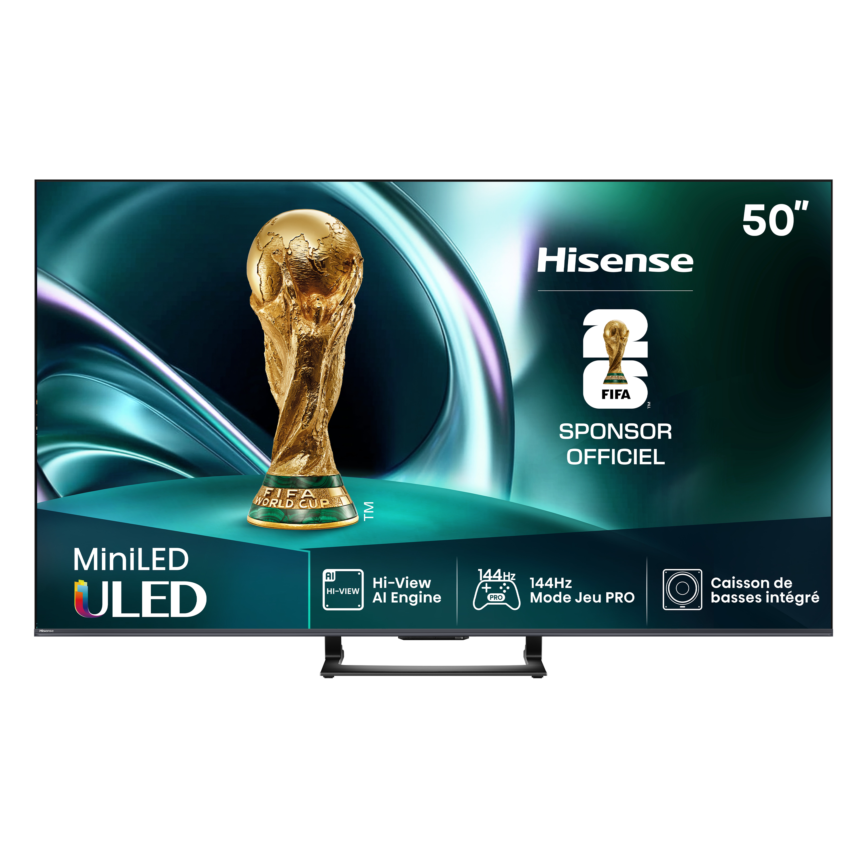 SMART TV 4K MINILED QLED HISENSE 50U7Q