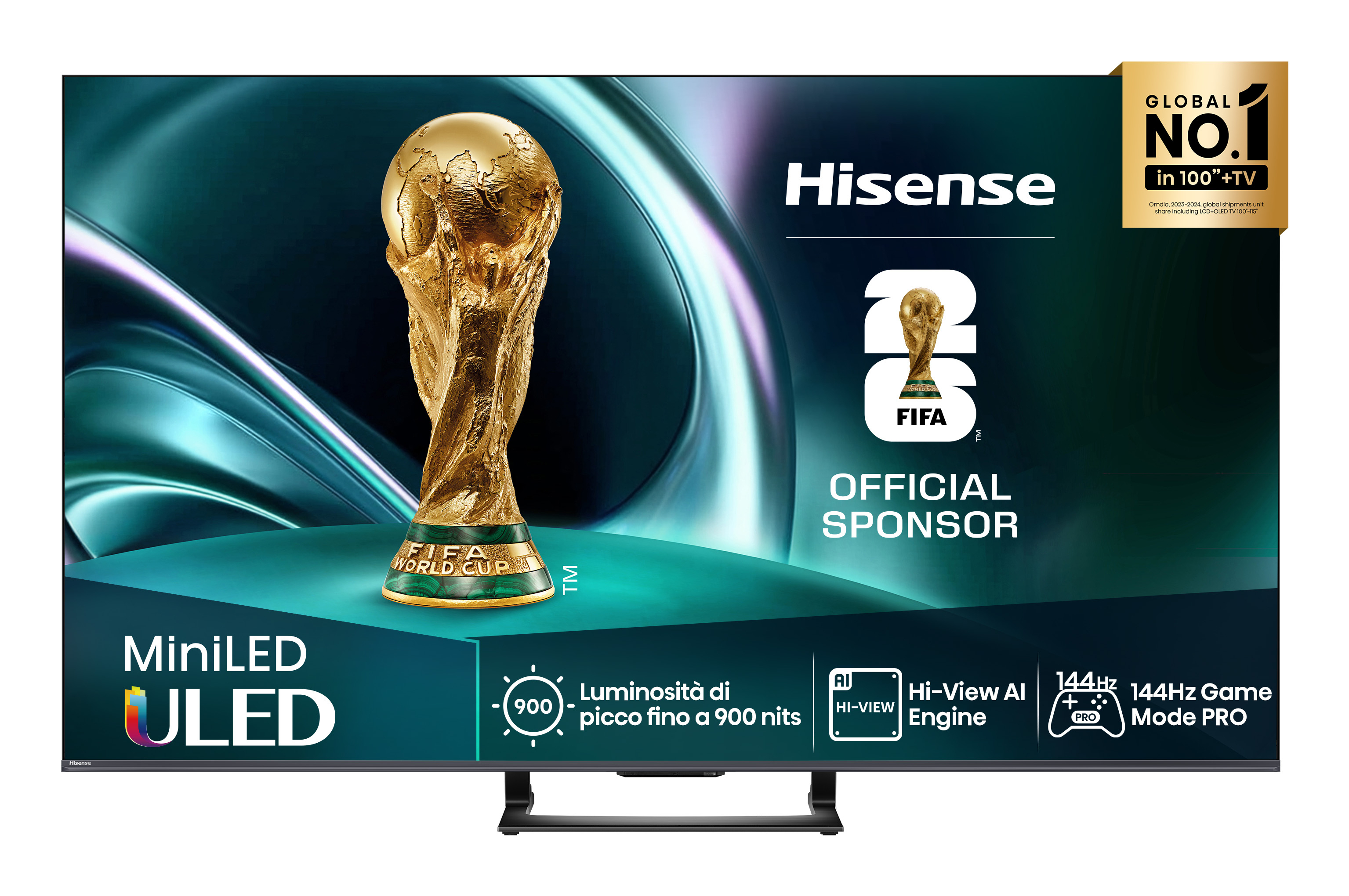 Hisense 55U7Q TV 139 7 cm 55 4K Ultra HD Smart TV Wifi Neuf - vue 4