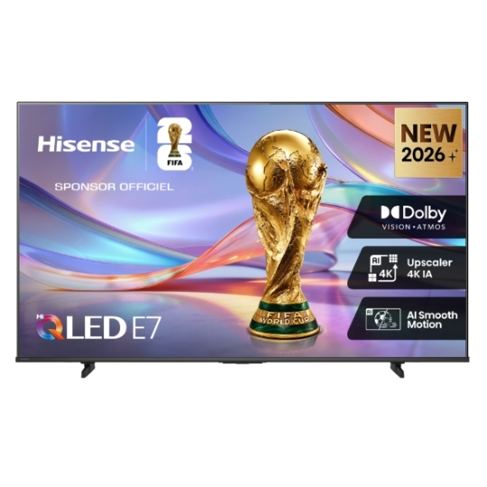 TV Hisense 50E7S 2026 50 VA QLED 4K UHD - vue 10